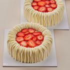 ALI Šokoladinė Baltojo šokolado ir braškių tortas