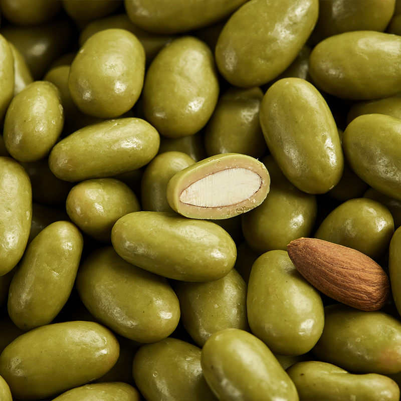 ALI Šokoladinė migdolas su matcha