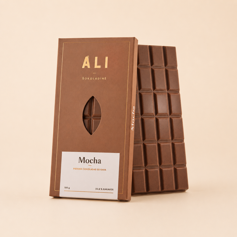 Šokoladas Mocha ALI Šokoladinė