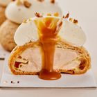 Profiterolis su lazdyno riešutais | Ali šokoladinė