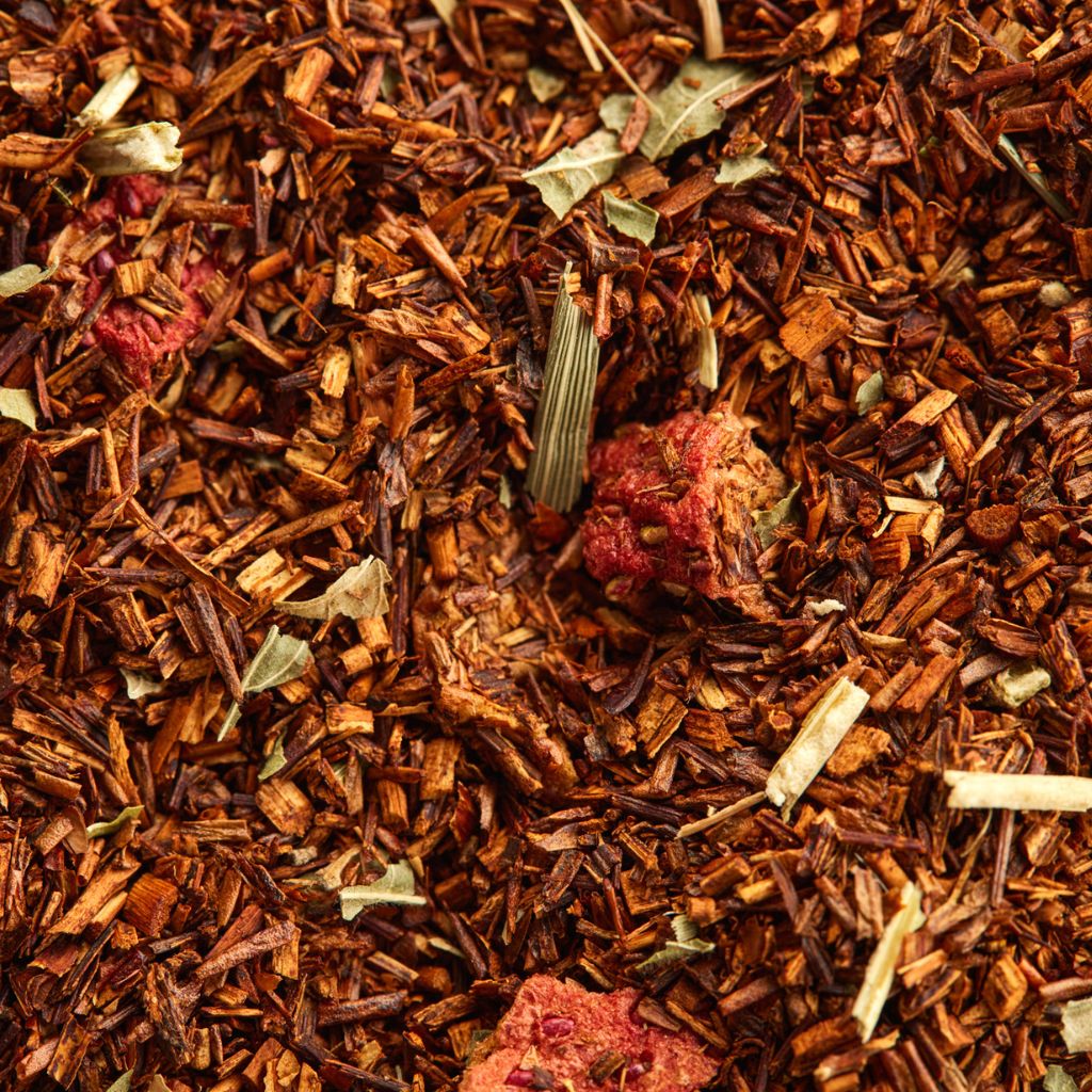 Rooibos raudonoji arbata su braškėmis ALi šokoladinė