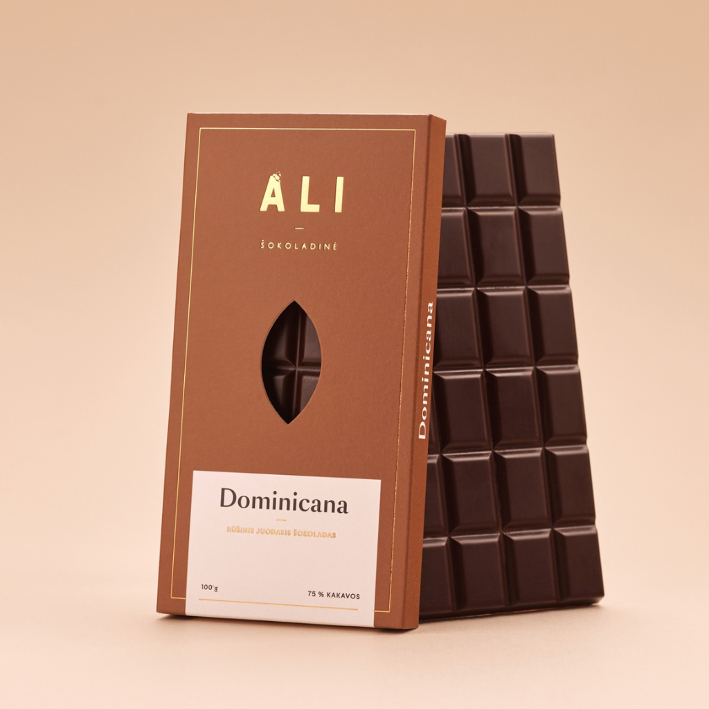 Šokoladas Dominicana ALI Šokoladinė