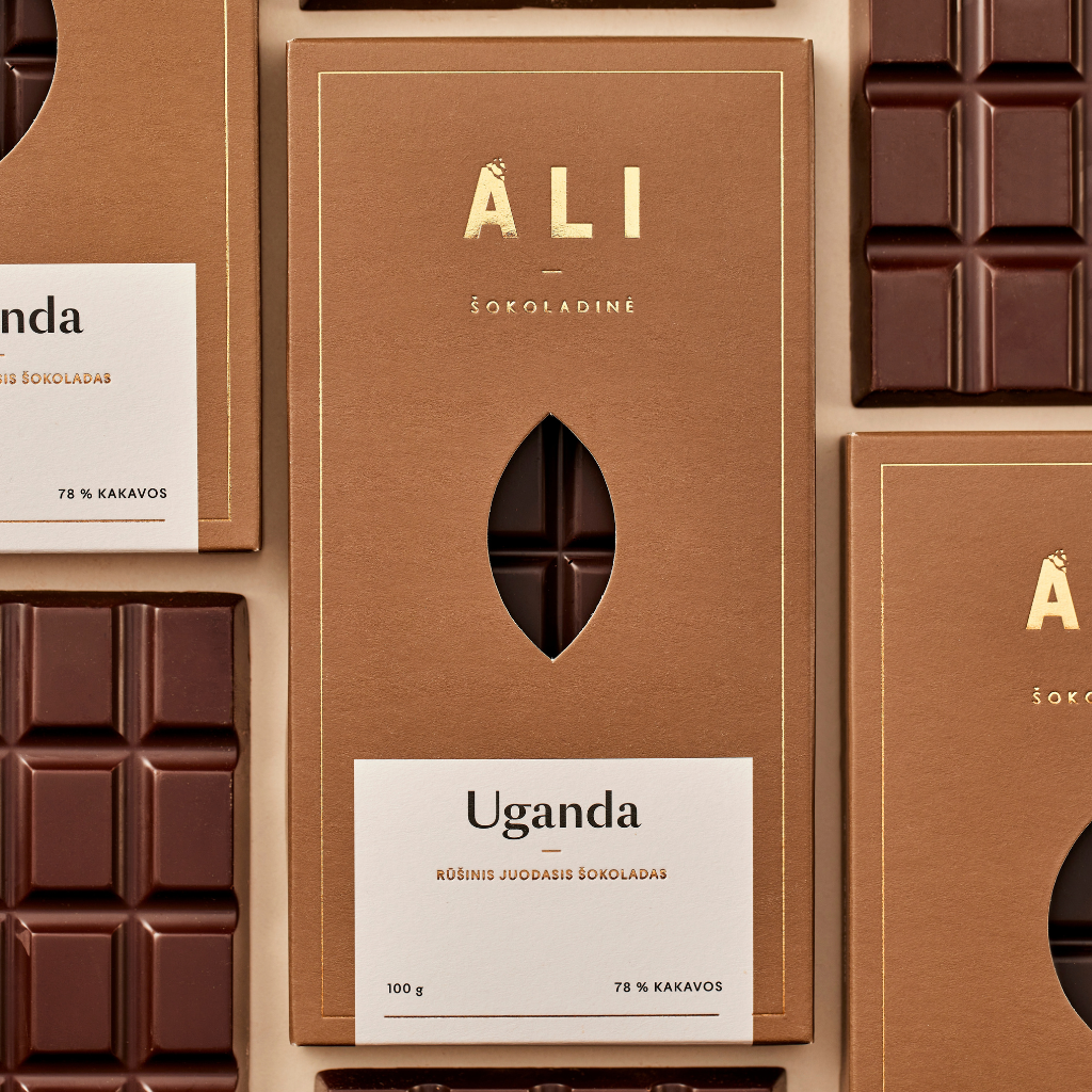 Šokoladas Uganda ALI Šokoladinė